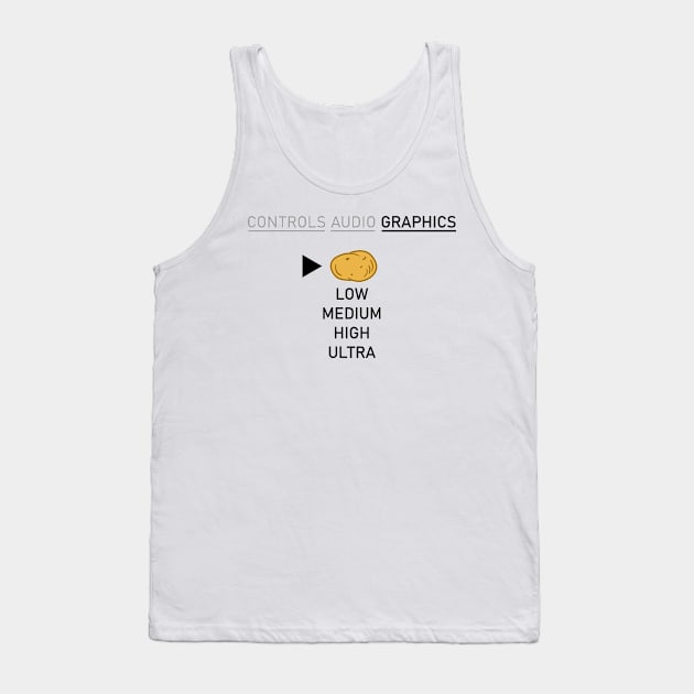 Tater Graphics - inverted Tank Top by CCDesign